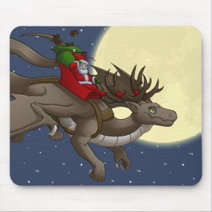Dragão Mousepad do Natal