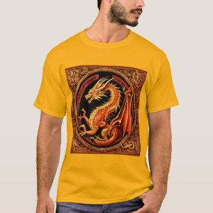 Dragão simboliza T-Shirt masculino