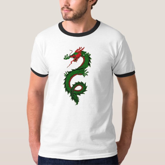 Dragão T Camisa para Ele (Frente)