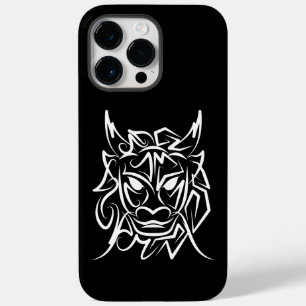 Dragão Tribal Negro e Branco