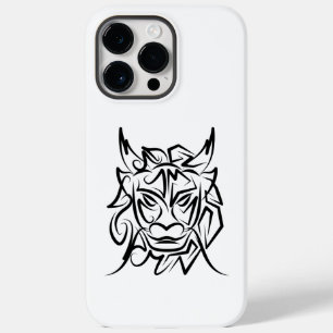 Dragão Tribal Negro e Branco