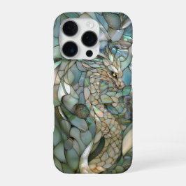 Dragão Verde Faux Vidro Mantido