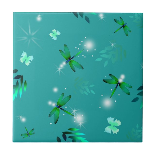 Dragões e Azulejos borboletas (Frente)