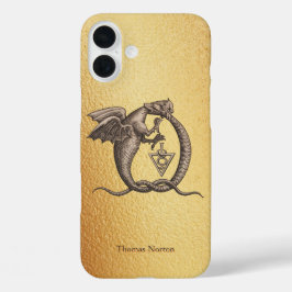 Dragões Magos de Ouroboros com Nome Dourado