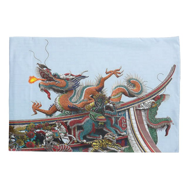 Dragon Dream Pillowcase, Tamanho Padrão (Verso)
