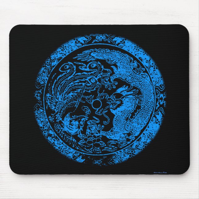 Dragon e Phoenix Mousepad (Frente)