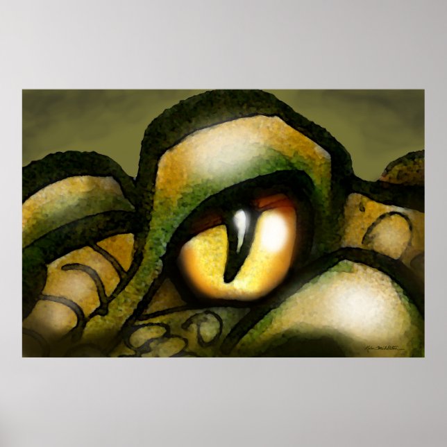 Dragon Eye Poster (Frente)