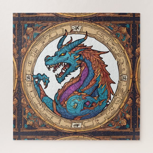 Dragon Jigsera Quebra-cabeça (Vertical)