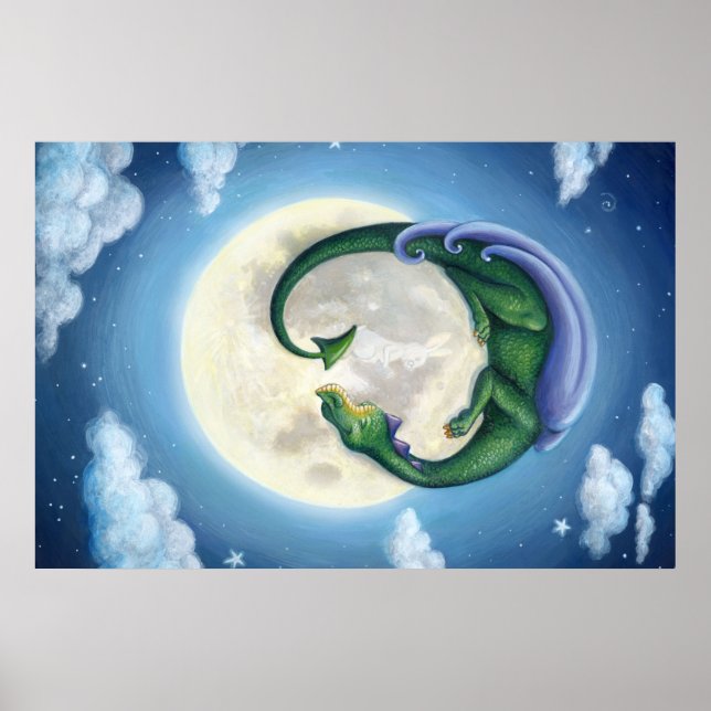 Dragon Moon Dreams Poster (Frente)