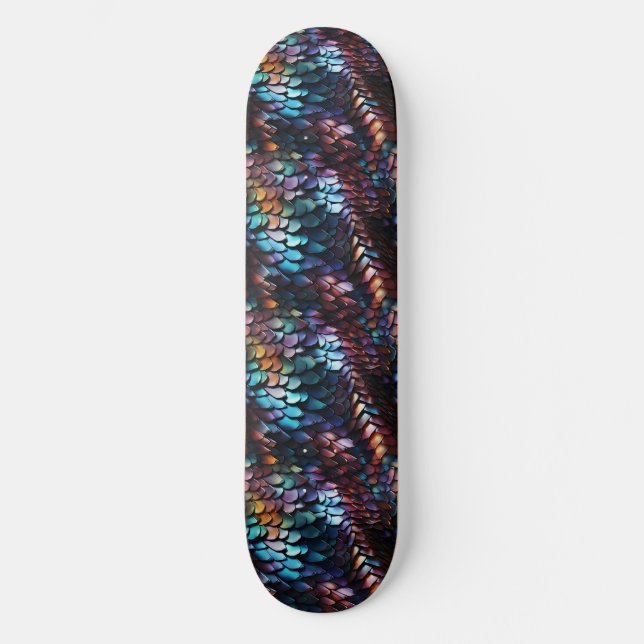 Dragon Scales Skateboard (Frente)