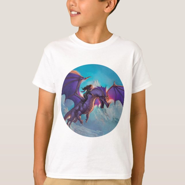 Dragon School Kids T-shirt (Frente)