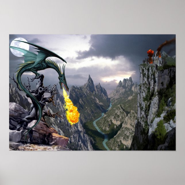 Dragon Valley Poster (Frente)