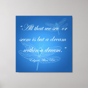 Dragonflies Dream Dragonfly Canvas