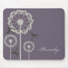 Dragonflies Roxos Mousepad