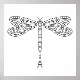Dragonfly 2 Poster para Cor
