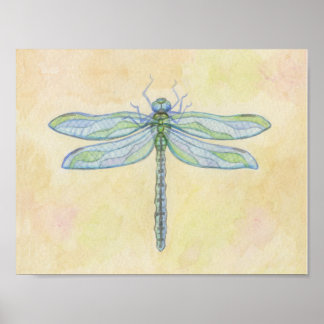 Dragonfly art impressão
