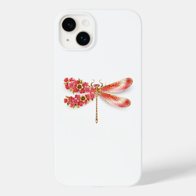 Dragonfly com joalheria sakura (Verso)