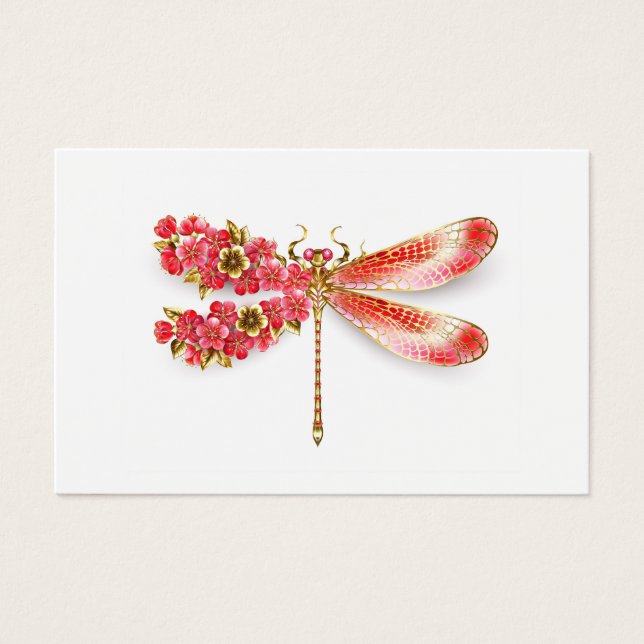 Dragonfly com joalheria sakura (Frente)