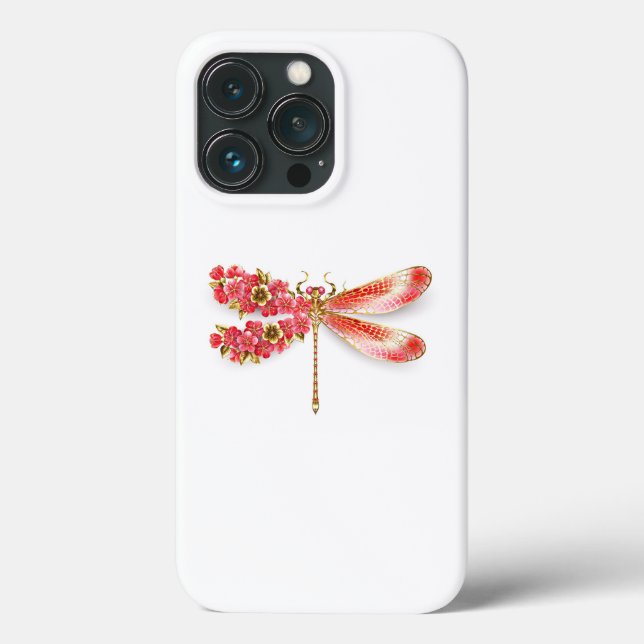 Dragonfly com joalheria sakura (Verso)