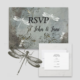 Dragonfly Dreams RSVP Card