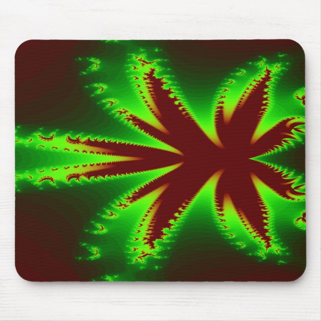 Dragonfly em chamas Mousepad (Frente)