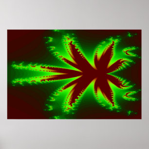 Dragonfly em chamas Poster