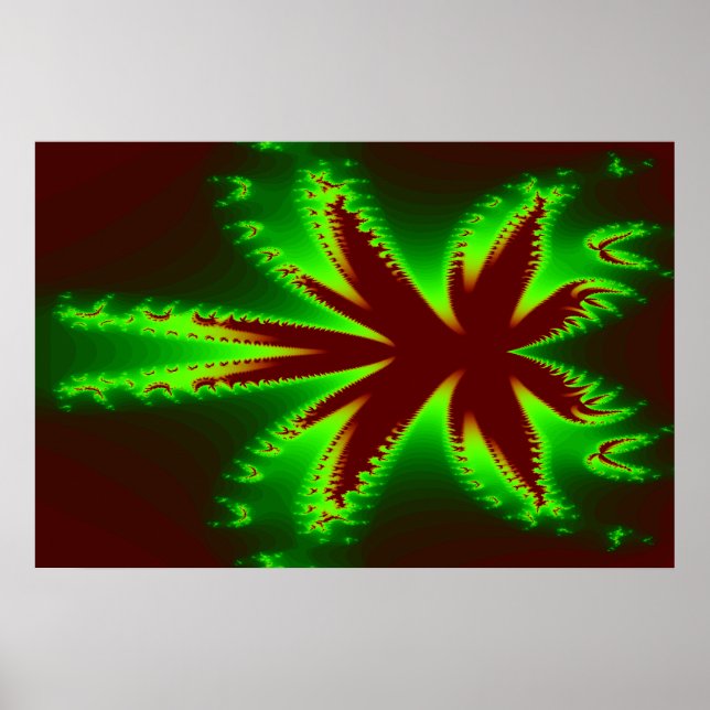 Dragonfly em chamas Poster (Frente)