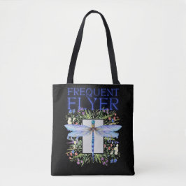 Dragonfly Frequency Flyer Tote Bag