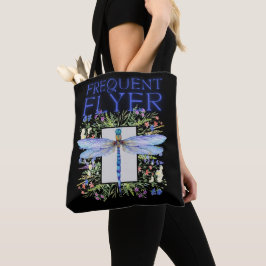 Dragonfly Frequency Flyer Tote Bag