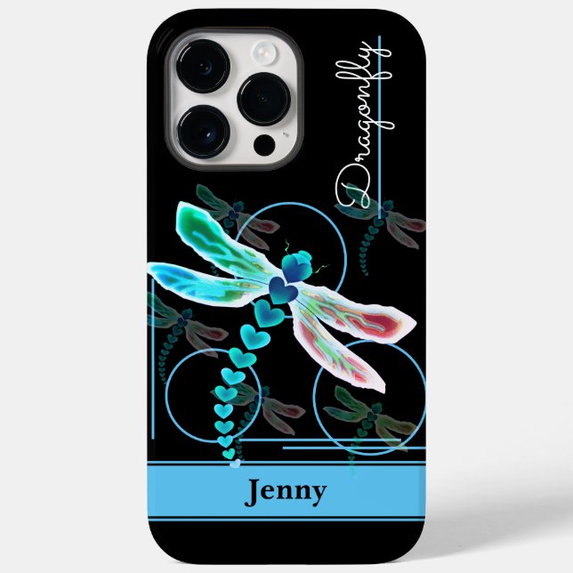 Dragonfly Personalizada (Azul) (Verso)