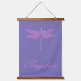 Dragonfly Rosa e Roxo Personaliza