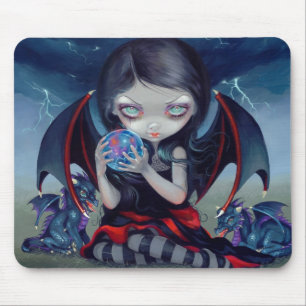 "Dragonling escuro" Mousepad