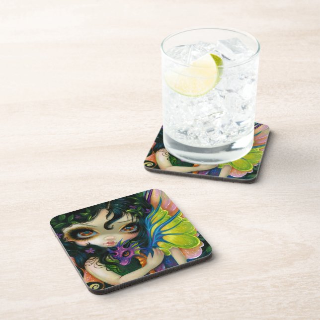 "Dragonling querido porta copos de V" (Lado Direito)