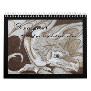 Dragons 2011 fantasioso art Calendário