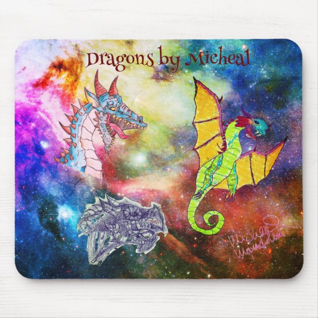 Dragons by Micheal Mousepad (Frente)
