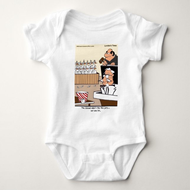 Drama de Frango no Tribunal Presentes e Camisetas  (Frente)