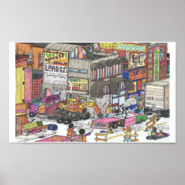 Drama na esquina de Broad & Charles Poster