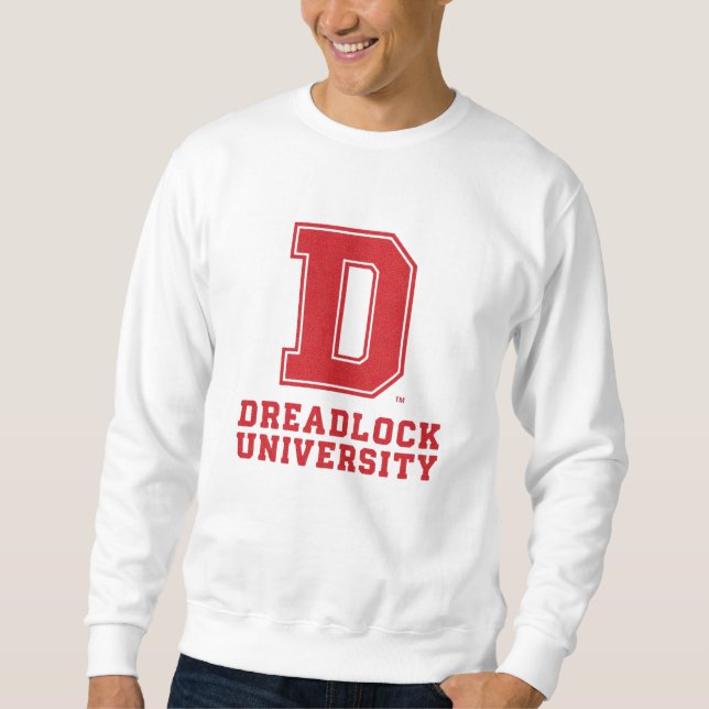 Dreadlock Appreciation Black Hair College Pullover (Frente)