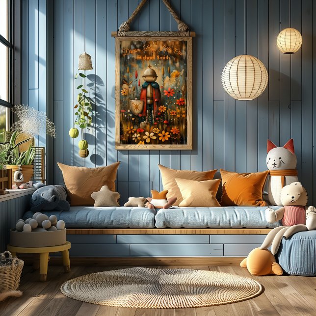 Dream Big, Little One - Póster Motivador infantil. (Criador carregado)