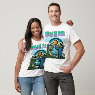 Dream Big Motivational T-Shirt - citação inspirado