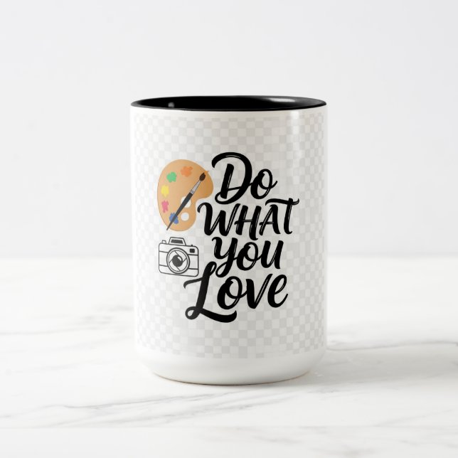 Dream Big Mug | Xícara de café de cotação Inspirad (Centro)