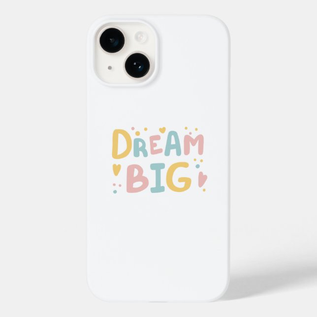Dream Big Pastel Hearts (Verso)