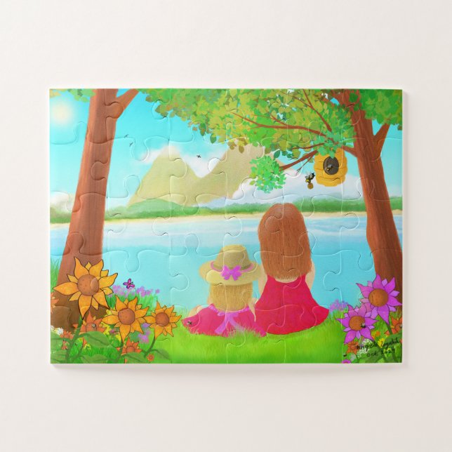 Dream View Art Quebra-cabeça - Easy 30-Piece Quebr (Horizontal)