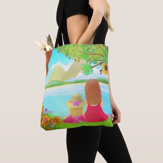 Dream View Tote Bag (Close Up)