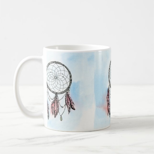 Dreamcatcher Dreamcatcher design em uma caneca (Esquerda)