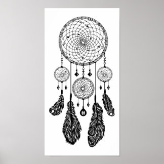 Dreamcatcher - Poster (branco)
