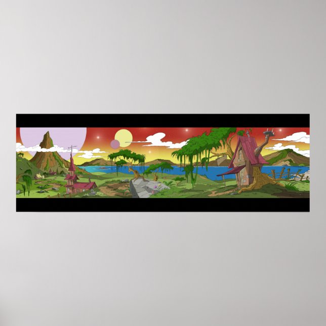 Dreams 36" x 12", Papel Poster de valor (Matte) (Frente)