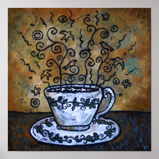 Dreamvapor Sculted Art Poster (Frente)