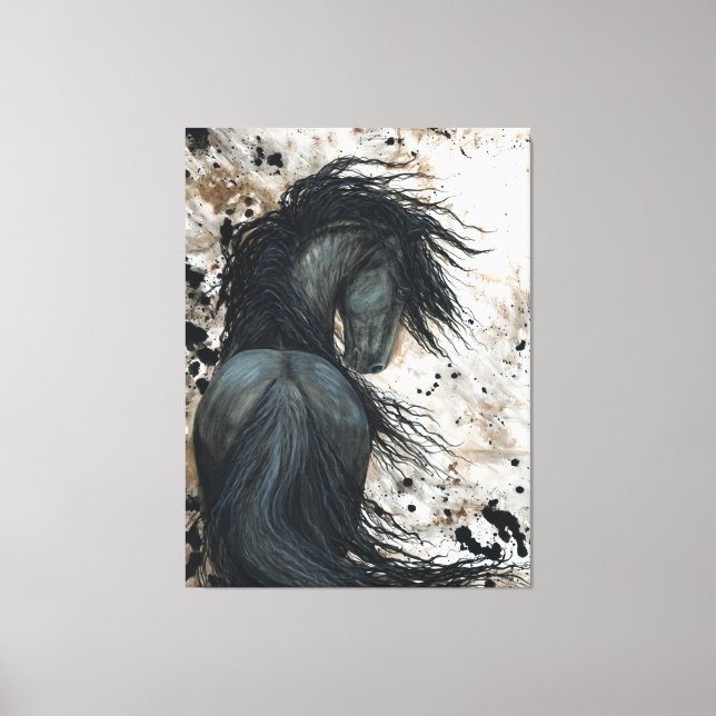 DreamWalker Horse Canvas de Arte por Bihrle (Frente)