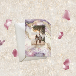Dreamy Aquarella Casamento Obrigado Cartões